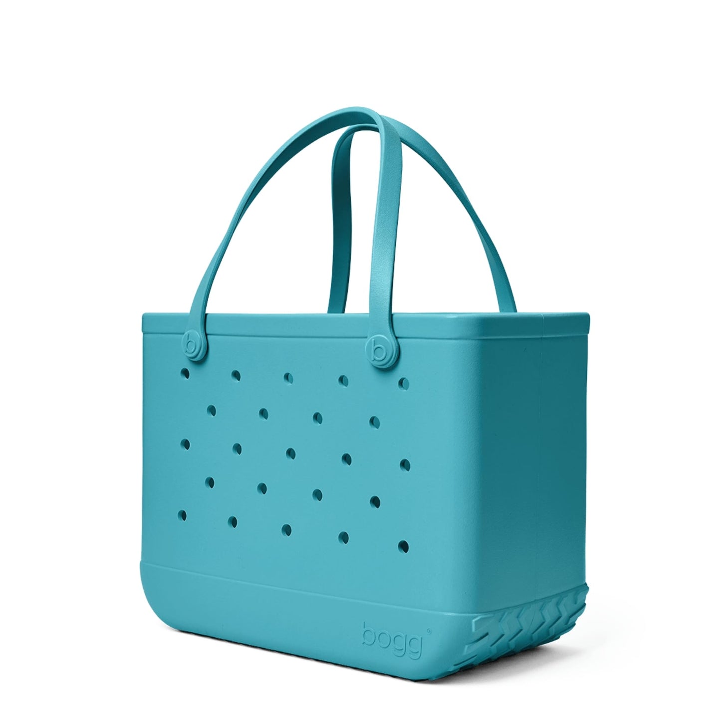 BOGG BAG - Original, Large Tote - Turquoise and Caicos - 19in L x 9in W x 14in H - Beach, Pool, Boat, Sports - All Purpose EVA - Lightweight, Washable, Durable