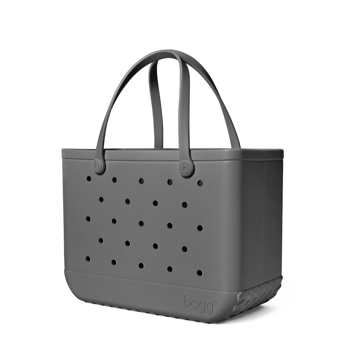 BOGG BAG - Original, Large Tote - Fogg - 19in L x 9in W x 14in H - Beach, Pool, Boat, Sports - All Purpose EVA - Lightweight, Washable, Durable
