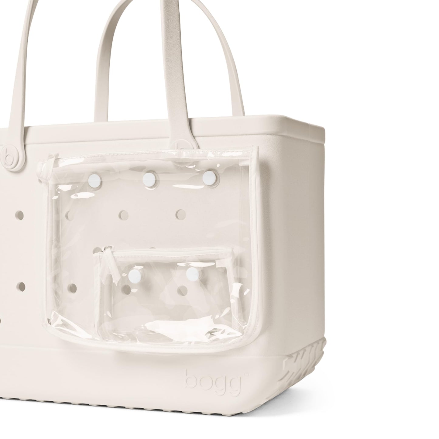 BOGG BAG - Original, Large Tote - Coconut - 19in L x 9in W x 14in H - Beach, Pool, Boat, Sports - All Purpose EVA - Lightweight, Washable, Durable
