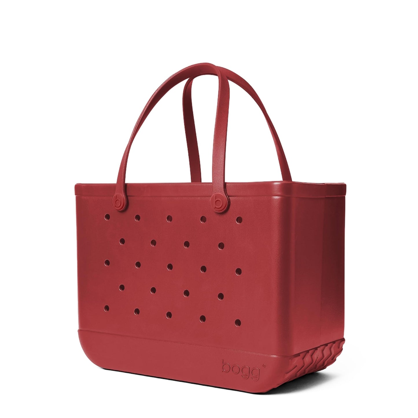 BOGG BAG - Original, Large Tote - Burgundy Baller - 19in L x 9in W x 14in H - Beach, Pool, Boat, Sports - All Purpose EVA - Lightweight, Washable, Durable