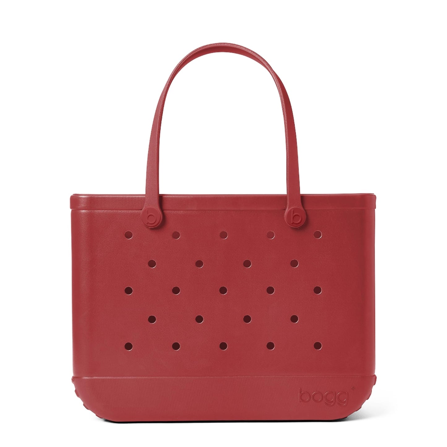 BOGG BAG - Original, Large Tote - Burgundy Baller - 19in L x 9in W x 14in H - Beach, Pool, Boat, Sports - All Purpose EVA - Lightweight, Washable, Durable