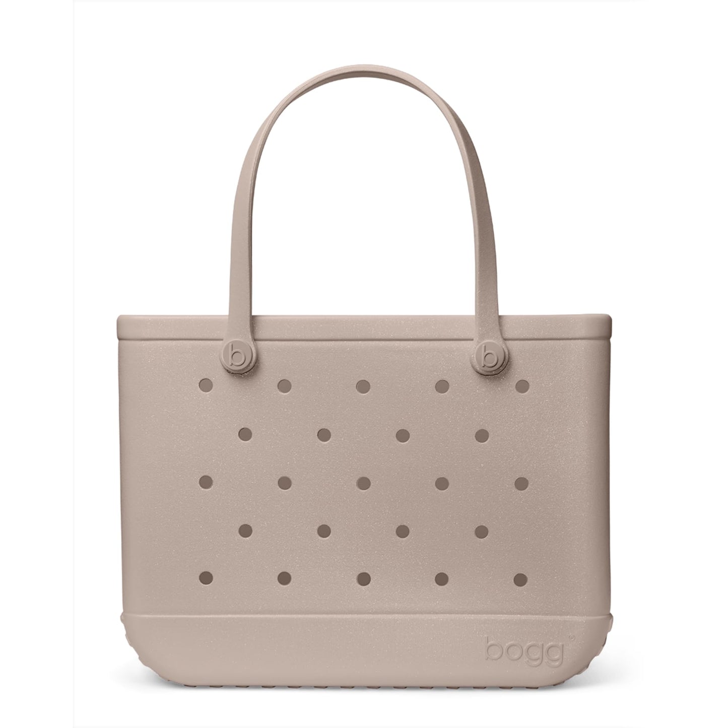 BOGG BAG - Original, Large Tote - Mushroom - 19in L x 9in W x 14in H - Beach, Pool, Boat, Sports - All Purpose EVA - Lightweight, Washable, Durable