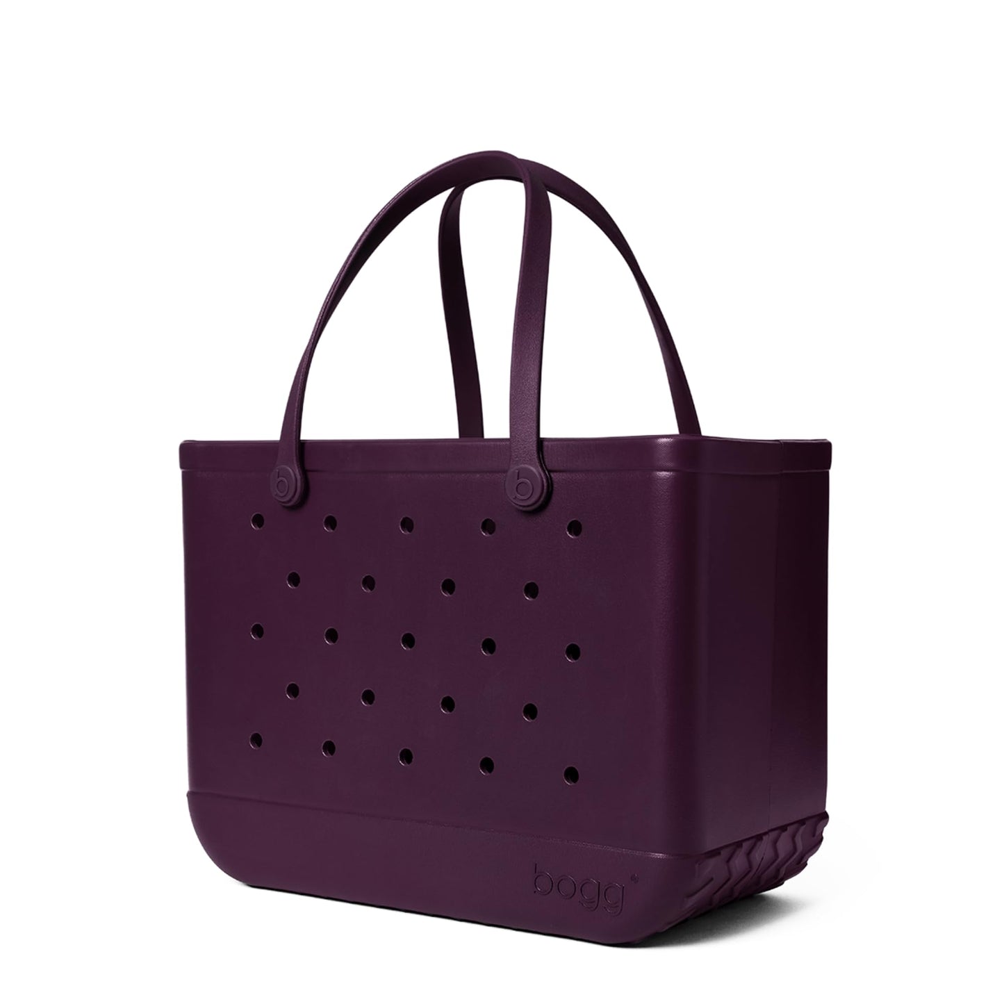 BOGG BAG - Original, Large Tote - Boysenberry - 19in L x 9in W x 14in H - Beach, Pool, Boat, Sports - All Purpose EVA - Lightweight, Washable, Durable
