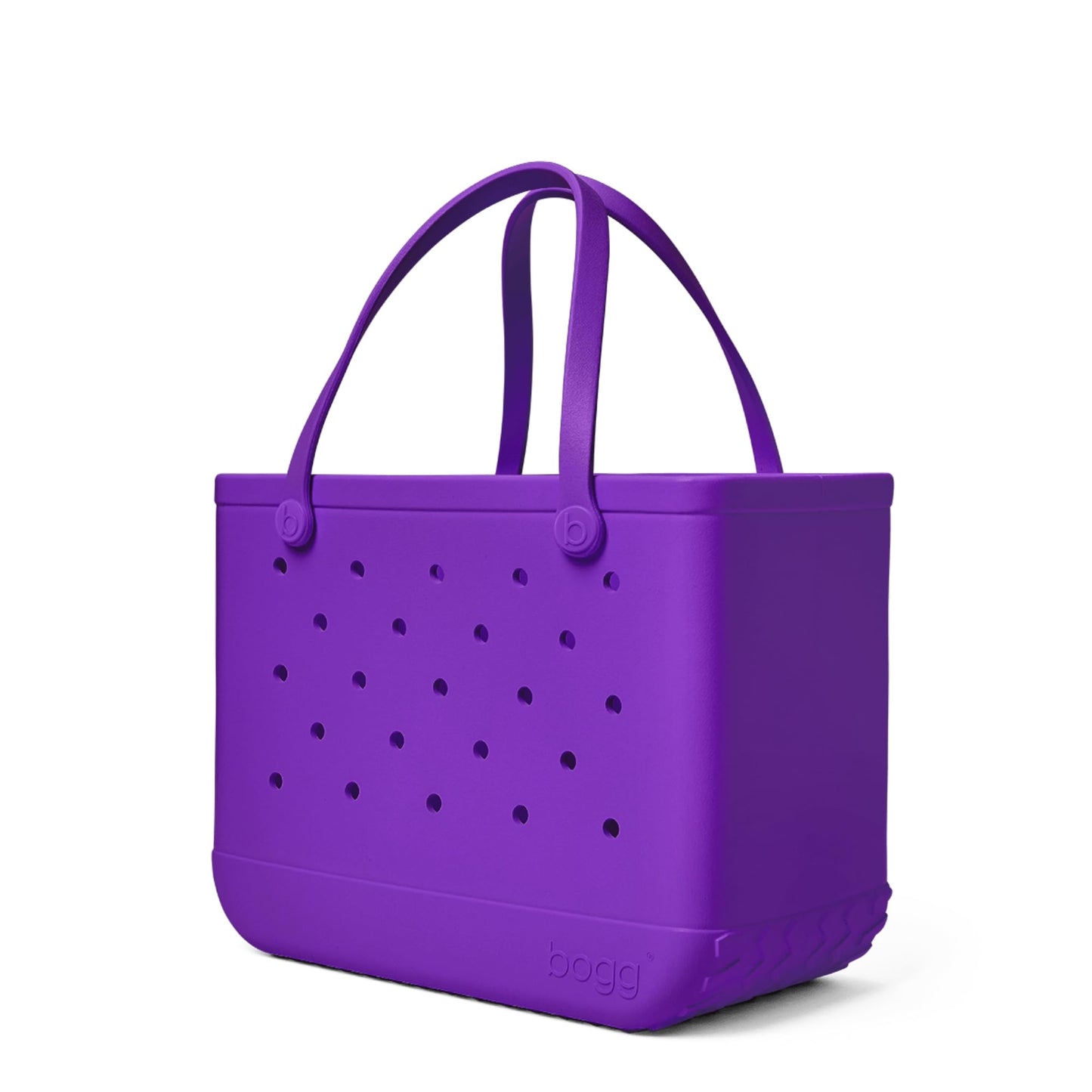 BOGG BAG - Original, Large Tote - Houston We Have a Purple - 19in L x 9in W x 14in H - Beach, Pool, Boat, Sports - All Purpose EVA - Lightweight, Washable, Durable