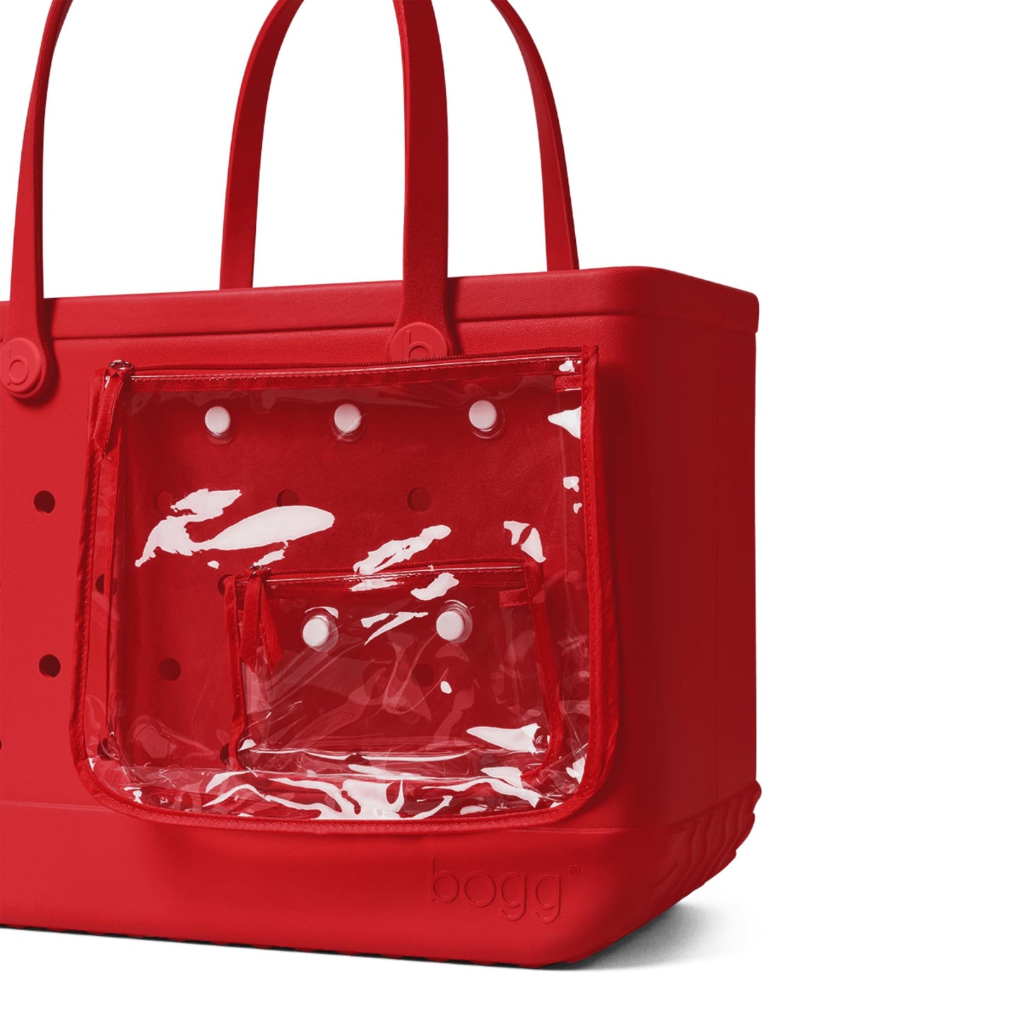 BOGG BAG - Original, Large Tote - You Red My Mind - 19in L x 9in W x 14in H - Beach, Pool, Boat, Sports - All Purpose EVA - Lightweight, Washable, Durable