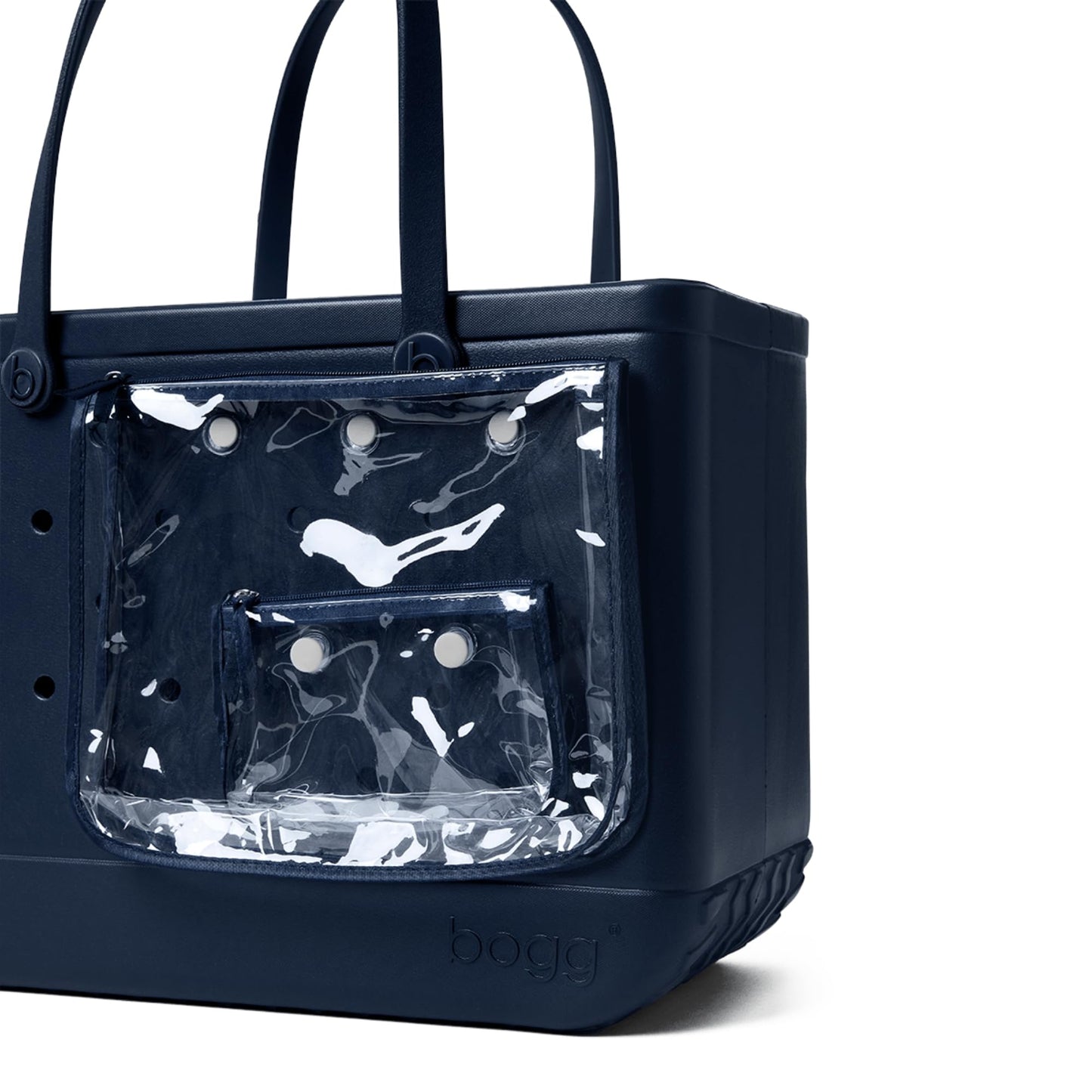 BOGG BAG - Original, Large Tote - You Navy Me Crazy - 19in L x 9in W x 14in H - Beach, Pool, Boat, Sports - All Purpose EVA - Lightweight, Washable, Durable