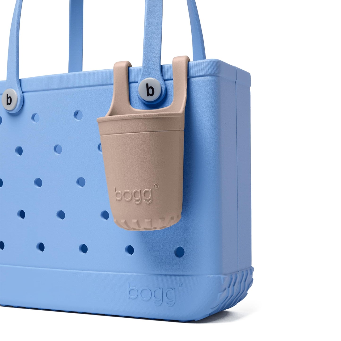BOGG BAG - Bevy - Mushroom - Cup & Water Bottle Holder, Organizer - 4in L x 3.5in W x 5.25in H - Drink Accessory fits All Bogg Bags - Lightweight, Washable, Durable - All Purpose EVA