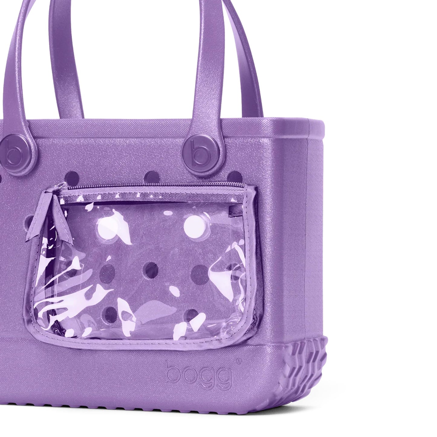 BOGG BAG - Bitty, Small Tote - Mermazing Shimmer - 11in L x 4.5in W x 8.5in H - Beach, Pool, Boat, Work, Sports - All Purpose EVA - Lightweight, Washable, Durable