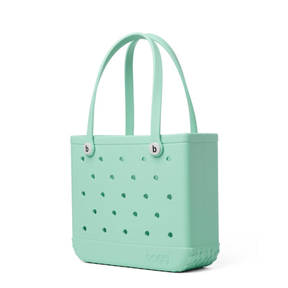 BOGG BAG - Medium Tote - Under the Sea(foam), White Buttons - 15in L x 5in W x 12.5in H - Beach, Pool, Boat, Work, Sports - All Purpose EVA - Lightweight, Washable, Durable