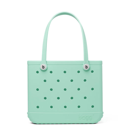 BOGG BAG - Medium Tote - Under the Sea(foam), White Buttons - 15in L x 5in W x 12.5in H - Beach, Pool, Boat, Work, Sports - All Purpose EVA - Lightweight, Washable, Durable