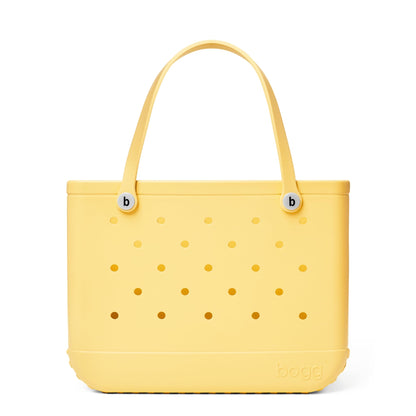 BOGG BAG - Original, Large Tote Bag - Bananarama, White Buttons - 19in L x 9in W x 14in H - Lightweight, Washable, Durable - All Purpose EVA
