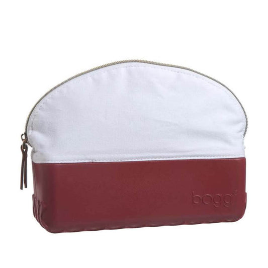 BOGG BAG beauty and the bogg (9x7x3 Cosmetic Bag) (BURGUNDY baller)