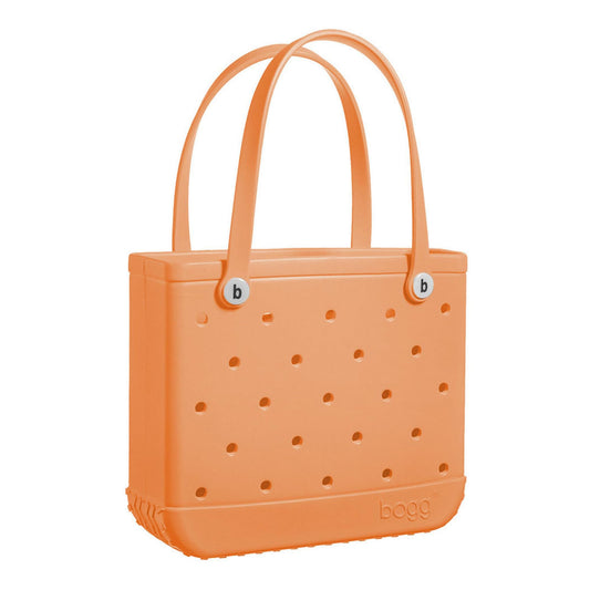 BOGG BAG - Medium Tote - Creamsicle Dreamsicle, White Buttons - 15in L x 5in W x 12.5in H - Beach, Pool, Boat, Work, Sports - All Purpose EVA - Lightweight, Washable, Durable