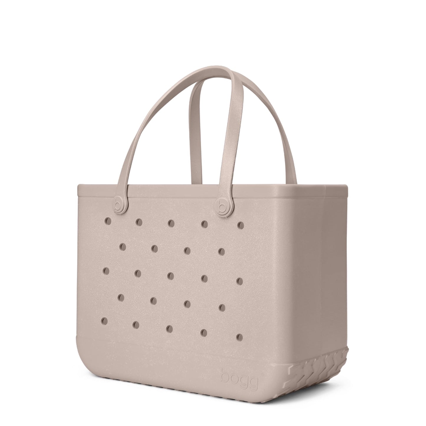 BOGG BAG - Original, Large Tote - Mushroom - 19in L x 9in W x 14in H - Beach, Pool, Boat, Sports - All Purpose EVA - Lightweight, Washable, Durable
