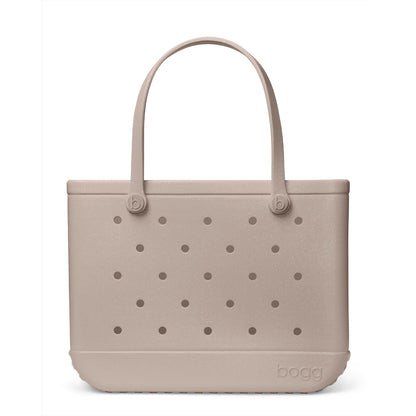 BOGG BAG - Original, Large Tote - Mushroom - 19in L x 9in W x 14in H - Beach, Pool, Boat, Sports - All Purpose EVA - Lightweight, Washable, Durable