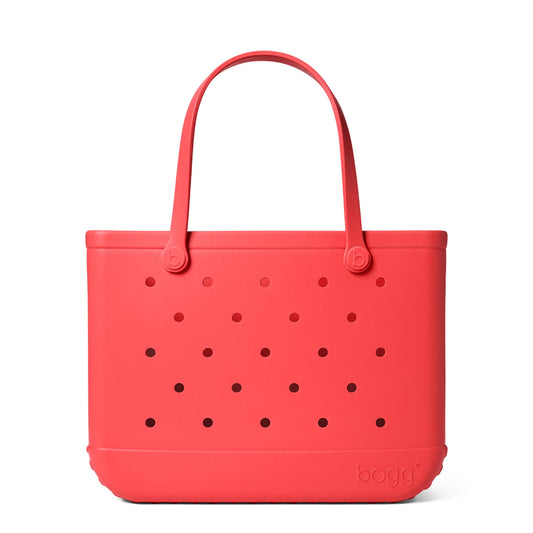 BOGG BAG - Original, Large Tote - Coral Me Mine - 19in L x 9in W x 14in H - Beach, Pool, Boat, Sports - All Purpose EVA - Lightweight, Washable, Durable