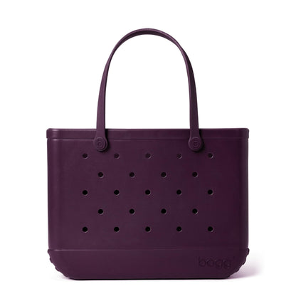 BOGG BAG - Original, Large Tote - Boysenberry - 19in L x 9in W x 14in H - Beach, Pool, Boat, Sports - All Purpose EVA - Lightweight, Washable, Durable