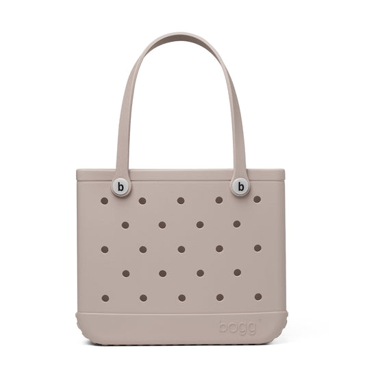 BOGG BAG - Medium Tote - Mushroom, White Buttons - 15in L x 5in W x 12.5in H - Beach, Pool, Boat, Work, Sports - All Purpose EVA - Lightweight, Washable, Durable