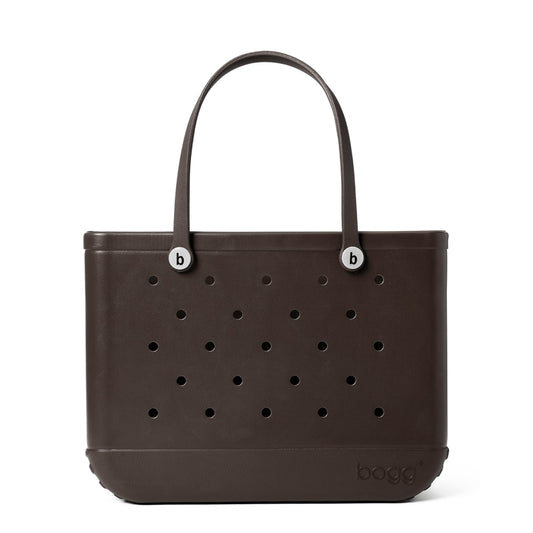 BOGG BAG - Original, Extra Large Tote Bag - Espresso Yo'self - 19in L x 9in W x 14in H - Lightweight, Washable, Durable - All Purpose EVA - for Beach, Pool, Boat, Work, Sports