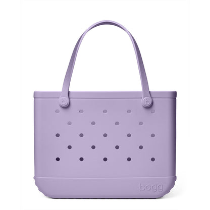 BOGG BAG - Original, Large Tote - I Lilac You a Lot - 19in L x 9in W x 14in H - Beach, Pool, Boat, Sports - All Purpose EVA - Lightweight, Washable, Durable