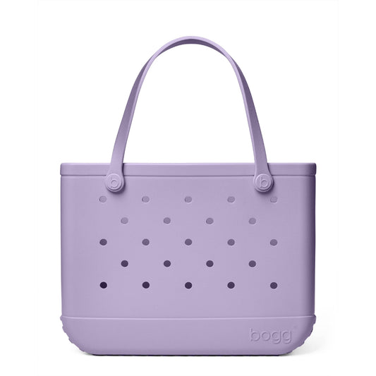 BOGG BAG - Original, Large Tote - I Lilac You a Lot - 19in L x 9in W x 14in H - Beach, Pool, Boat, Sports - All Purpose EVA - Lightweight, Washable, Durable