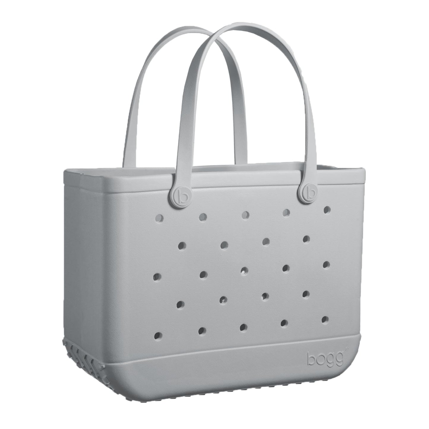 BOGG BAG - Original, Large Tote - Shades of Gray - 19in L x 9in W x 14in H - Beach, Pool, Boat, Sports - All Purpose EVA - Lightweight, Washable, Durable