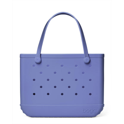 BOGG BAG - Original, Large Tote - Pretty as a Periwinkle - 19in L x 9in W x 14in H - Beach, Pool, Boat, Sports - All Purpose EVA - Lightweight, Washable, Durable