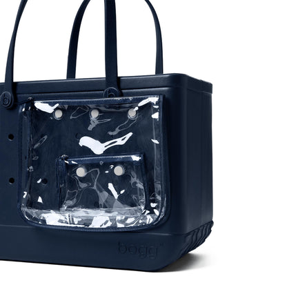 BOGG BAG - Original, Large Tote - You Navy Me Crazy - 19in L x 9in W x 14in H - Beach, Pool, Boat, Sports - All Purpose EVA - Lightweight, Washable, Durable