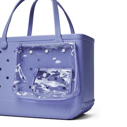 BOGG BAG - Original, Large Tote - Pretty as a Periwinkle - 19in L x 9in W x 14in H - Beach, Pool, Boat, Sports - All Purpose EVA - Lightweight, Washable, Durable
