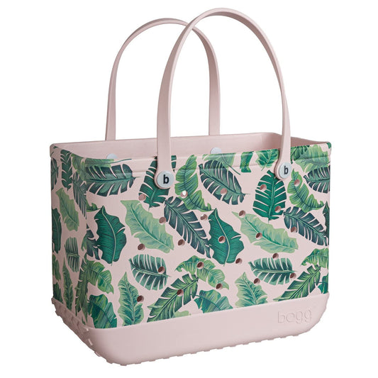 BOGG BAG - Original, Extra Large Tote Bag - Palm - 19in L x 9in W x 14in H - Lightweight, Washable, Durable - All Purpose EVA - for Beach, Pool, Boat, Work, Sports