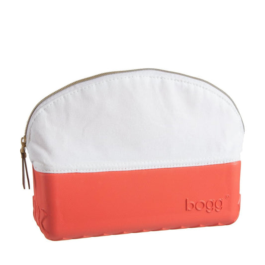 BOGG BAG - Beauty and the Bogg - Coral Me Mine - Cosmetic Makeup Bag - 9in x 7in x 3in - Waterproof Pouch - Travel Organizer - Beauty Case